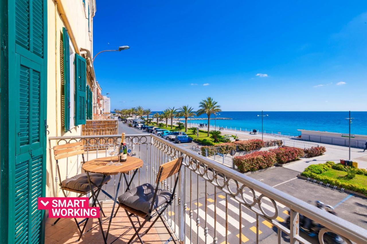 Appartamento Fronte Mare A Ospedaletti By Wonderful Italy Dış mekan fotoğraf